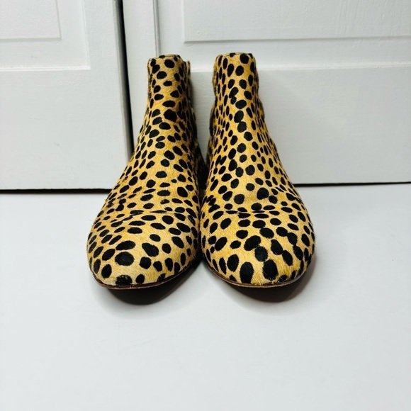 LOEFFLER RANDALL Indie Chelsea Haircalf Slip On Booties Size 7 - Picture 3 of 10